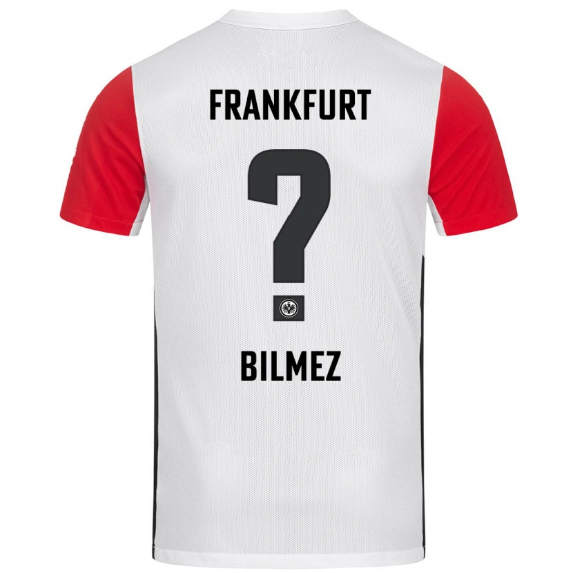 DanxenメンズAttila Bilmez#0白 赤ホームシャツ2024/25ジャージーユニフォーム