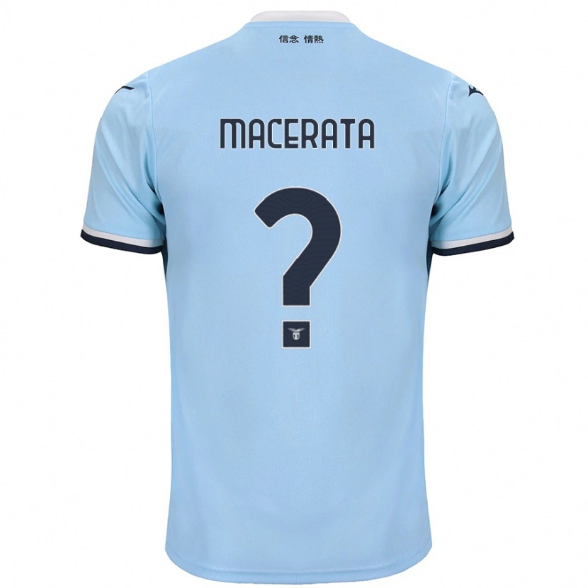 DanxenメンズFrancesco Macerata#0青ホームシャツ2024/25ジャージーユニフォーム