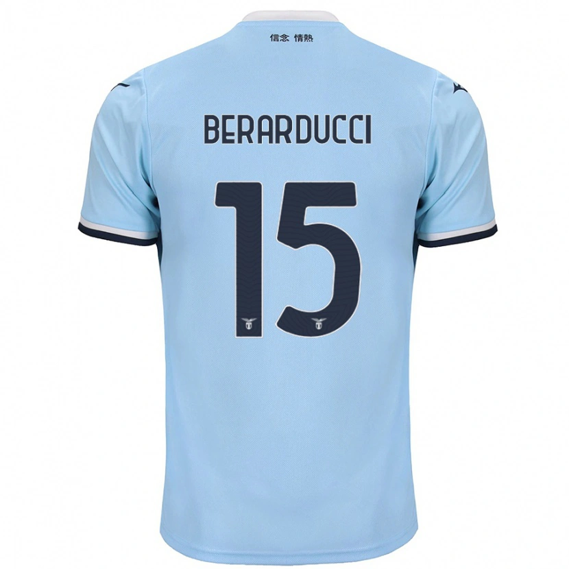 DanxenメンズMartina Berarducci#15青ホームシャツ2024/25ジャージーユニフォーム