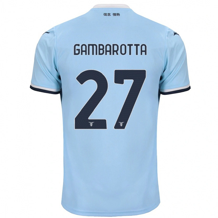 DanxenメンズMargot Gambarotta#27青ホームシャツ2024/25ジャージーユニフォーム