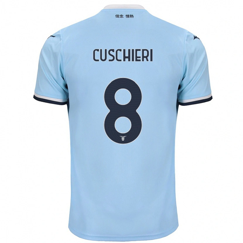 DanxenメンズRachel Cuschieri#8青ホームシャツ2024/25ジャージーユニフォーム