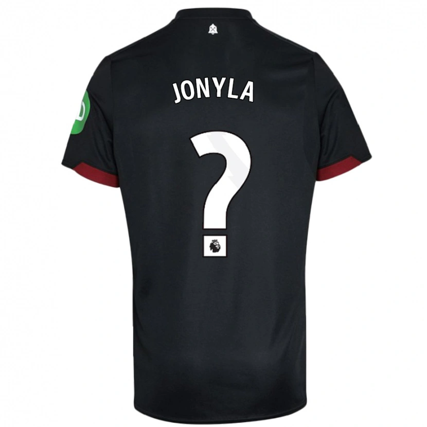 DanxenメンズTomas Jonyla#0黒 白アウェイシャツ2024/25ジャージーユニフォーム
