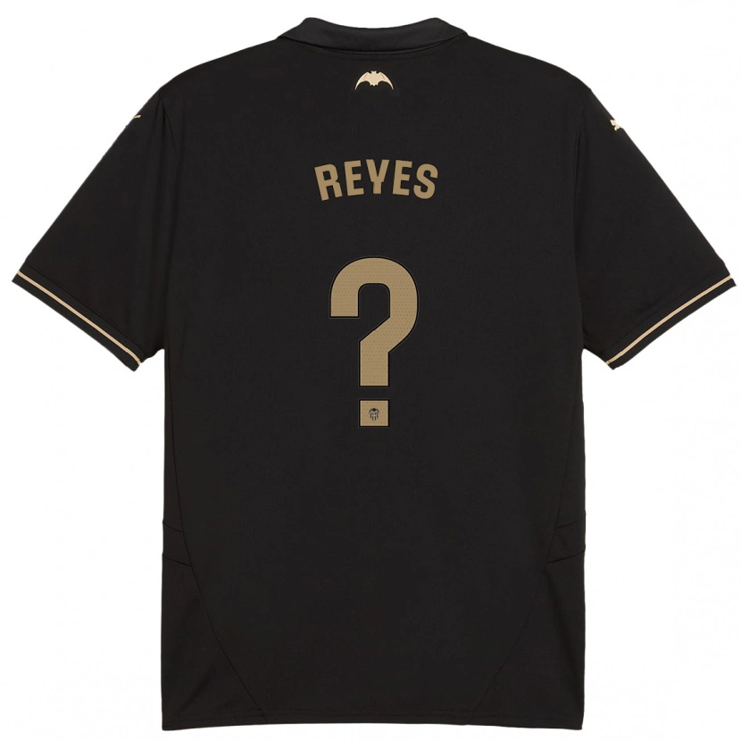 DanxenメンズPablo Reyes#0黒アウェイシャツ2024/25ジャージーユニフォーム