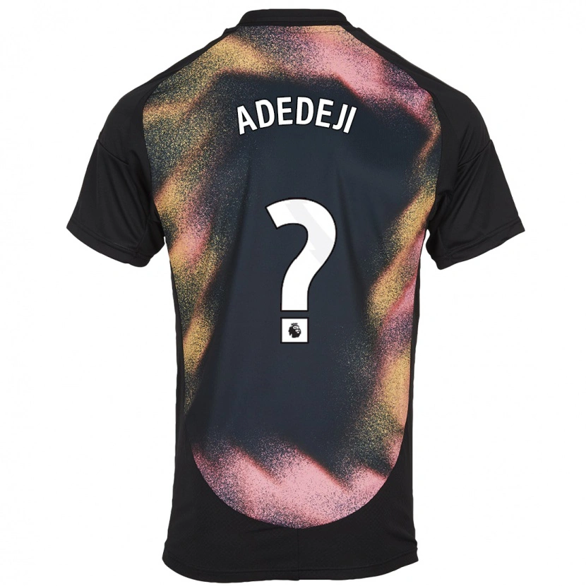 DanxenメンズMaxwell Adedeji#0黒 白アウェイシャツ2024/25ジャージーユニフォーム