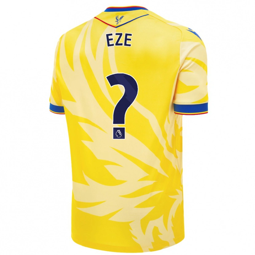 DanxenメンズChimaechi Eze#0黄アウェイシャツ2024/25ジャージーユニフォーム