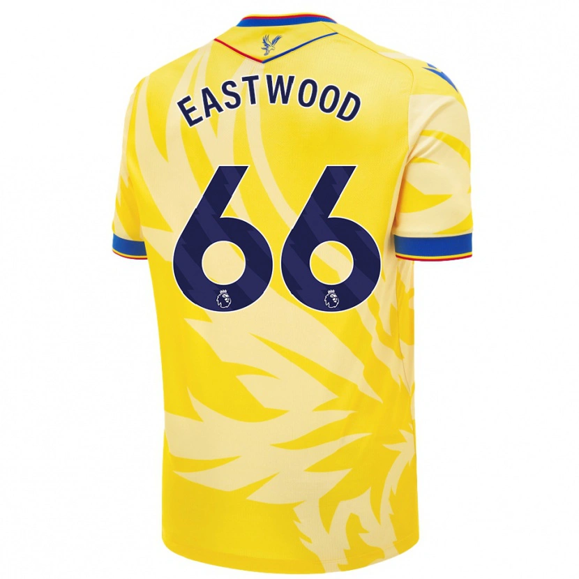 DanxenメンズBilly Eastwood#66黄アウェイシャツ2024/25ジャージーユニフォーム