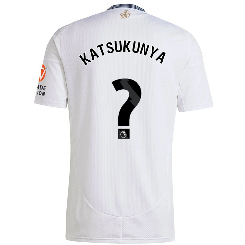 DanxenメンズThierry Katsukunya#0白アウェイシャツ2024/25ジャージーユニフォーム