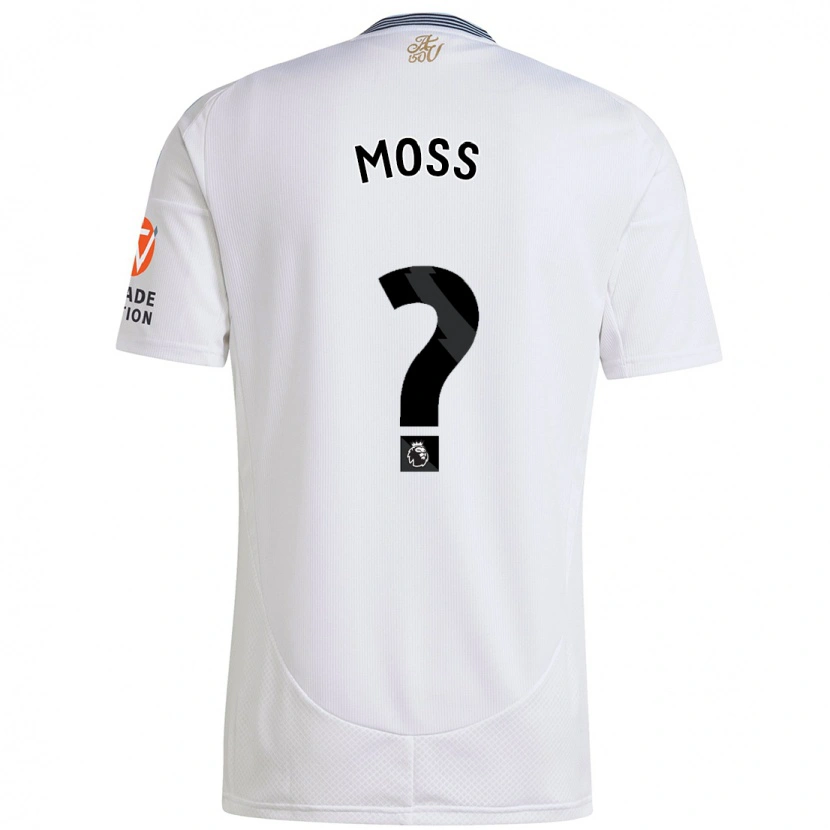 DanxenメンズLennon Moss#0白アウェイシャツ2024/25ジャージーユニフォーム