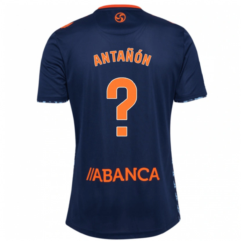 DanxenメンズAndrés Antañón#0ネイビーブルーアウェイシャツ2024/25ジャージーユニフォーム