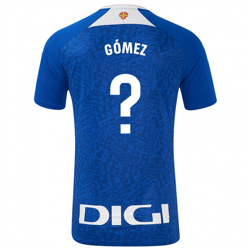 DanxenメンズXabi Gómez#0ロイヤルブルーアウェイシャツ2024/25ジャージーユニフォーム