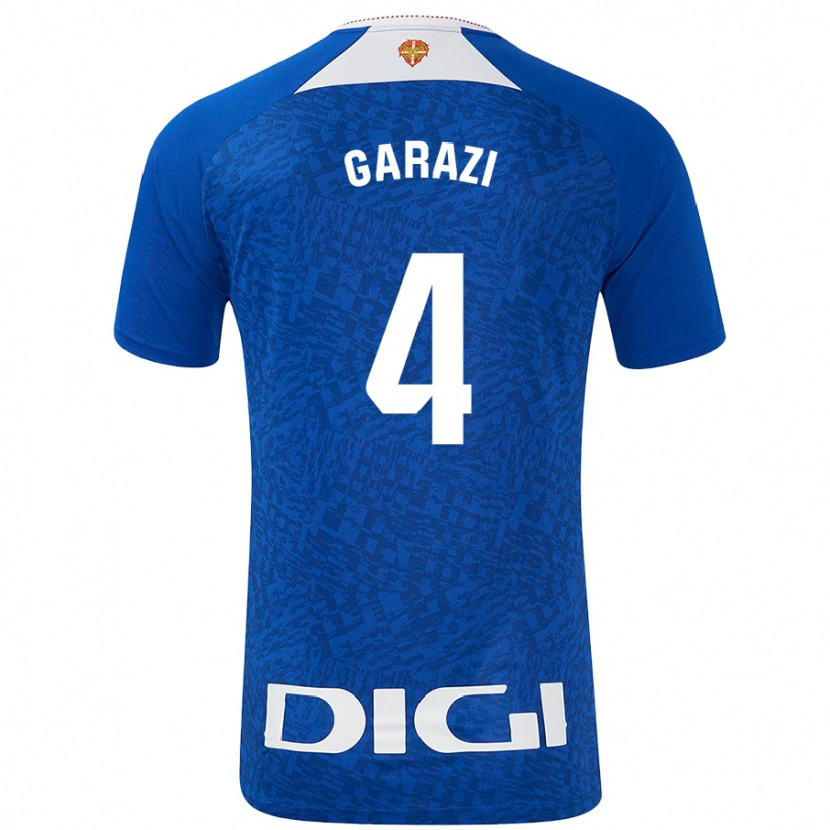 DanxenメンズGarazi#4ロイヤルブルーアウェイシャツ2024/25ジャージーユニフォーム