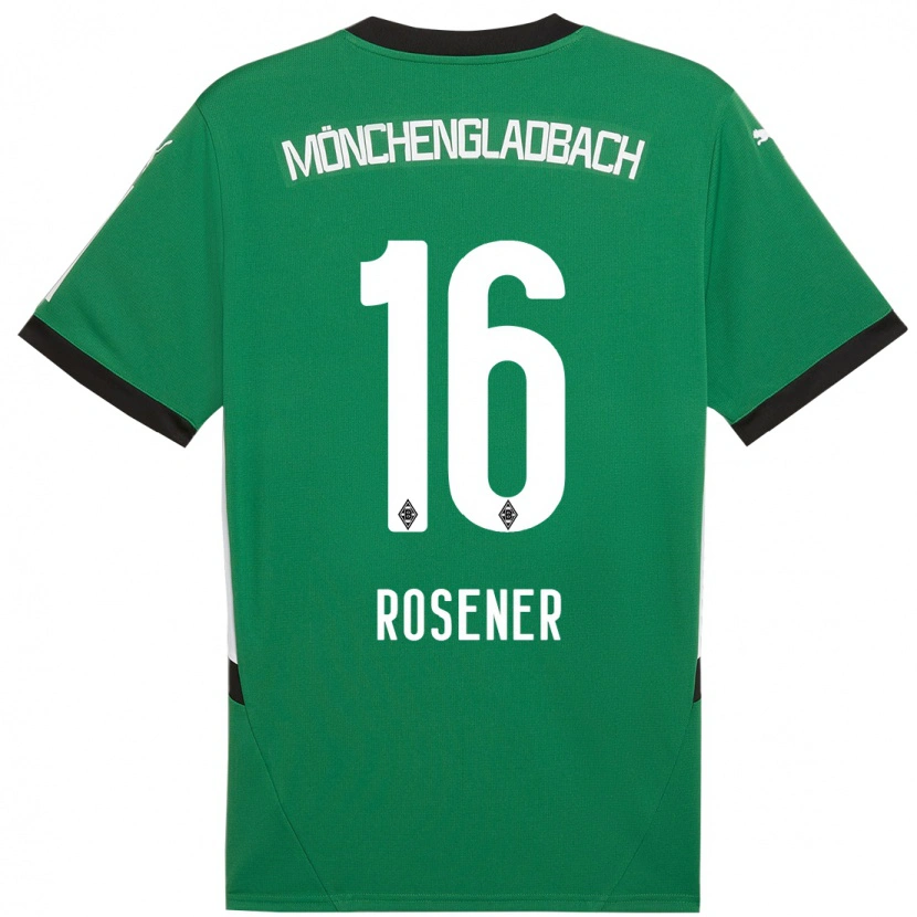 DanxenメンズChiara Rösener#16緑 白アウェイシャツ2024/25ジャージーユニフォーム