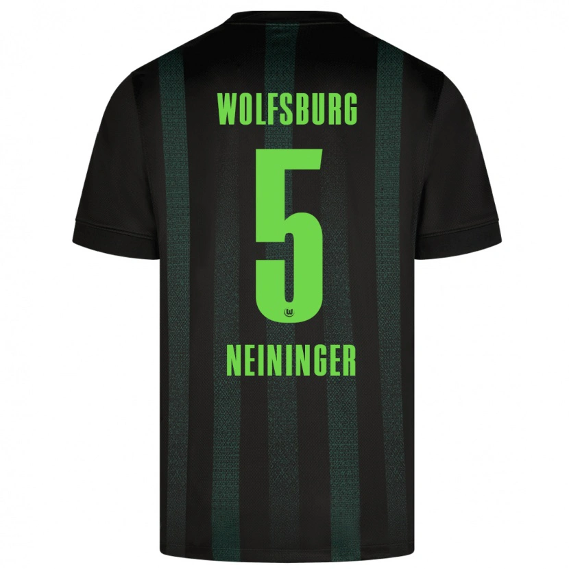 DanxenメンズTim Neininger#5ダークグリーンアウェイシャツ2024/25ジャージーユニフォーム