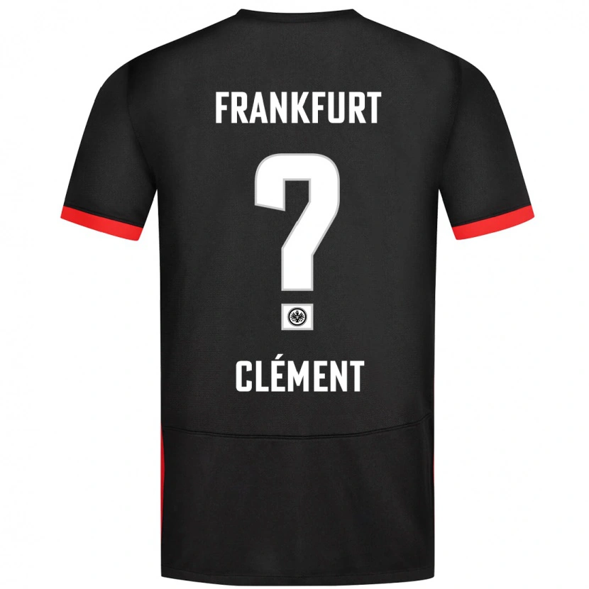 DanxenメンズNoah Clément#0黒アウェイシャツ2024/25ジャージーユニフォーム