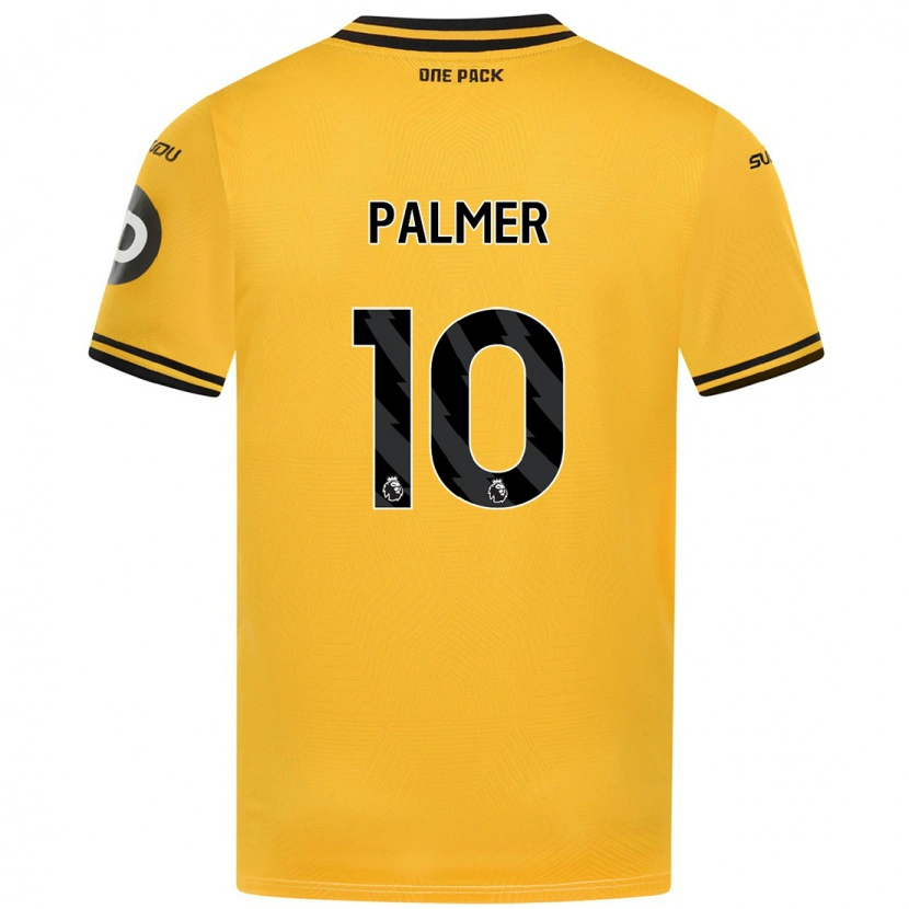 Danxenレディースジャミラ・パーマー#10黄ホームシャツ2024/25ジャージーユニフォーム