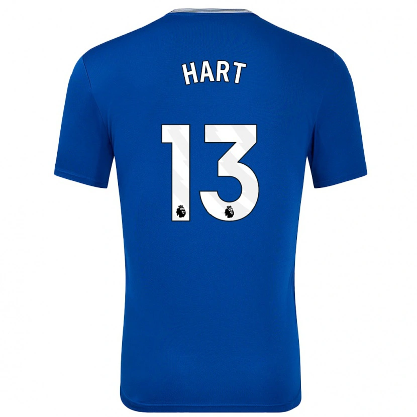 DanxenレディースLibby Hart#13青とホームシャツ2024/25ジャージーユニフォーム