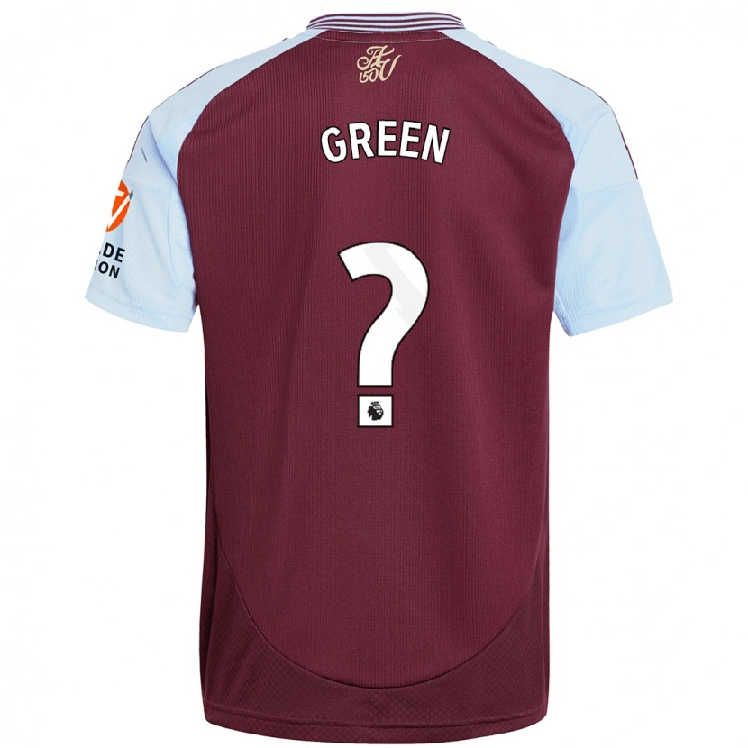DanxenレディースJacob Green#0バーガンディスカイブルーホームシャツ2024/25ジャージーユニフォーム