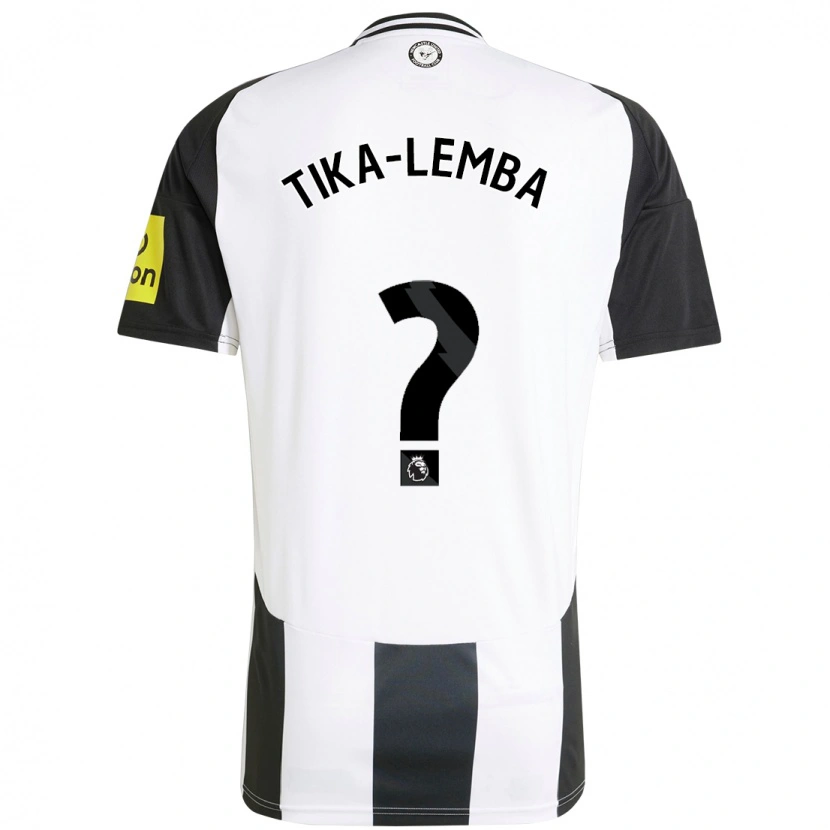 DanxenレディースEzra Tika-Lemba#0白 黒ホームシャツ2024/25ジャージーユニフォーム