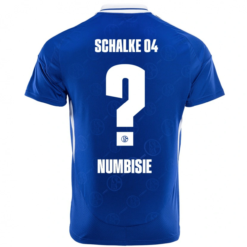 DanxenレディースBruno Numbisie#0ロイヤルブルーホームシャツ2024/25ジャージーユニフォーム