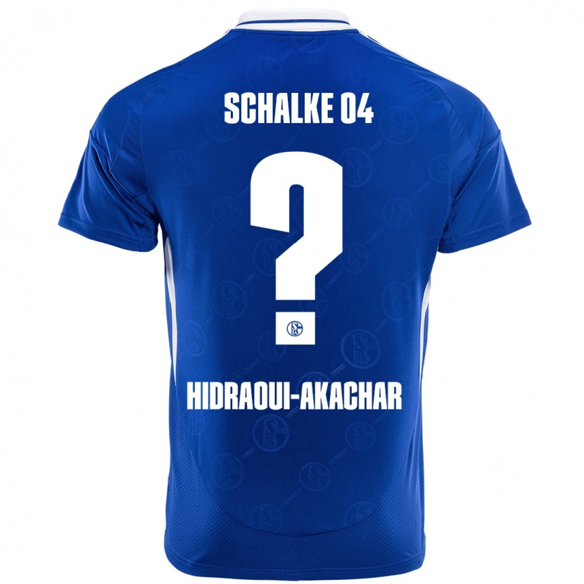 DanxenレディースYassin Hidraoui-Akachar#0ロイヤルブルーホームシャツ2024/25ジャージーユニフォーム