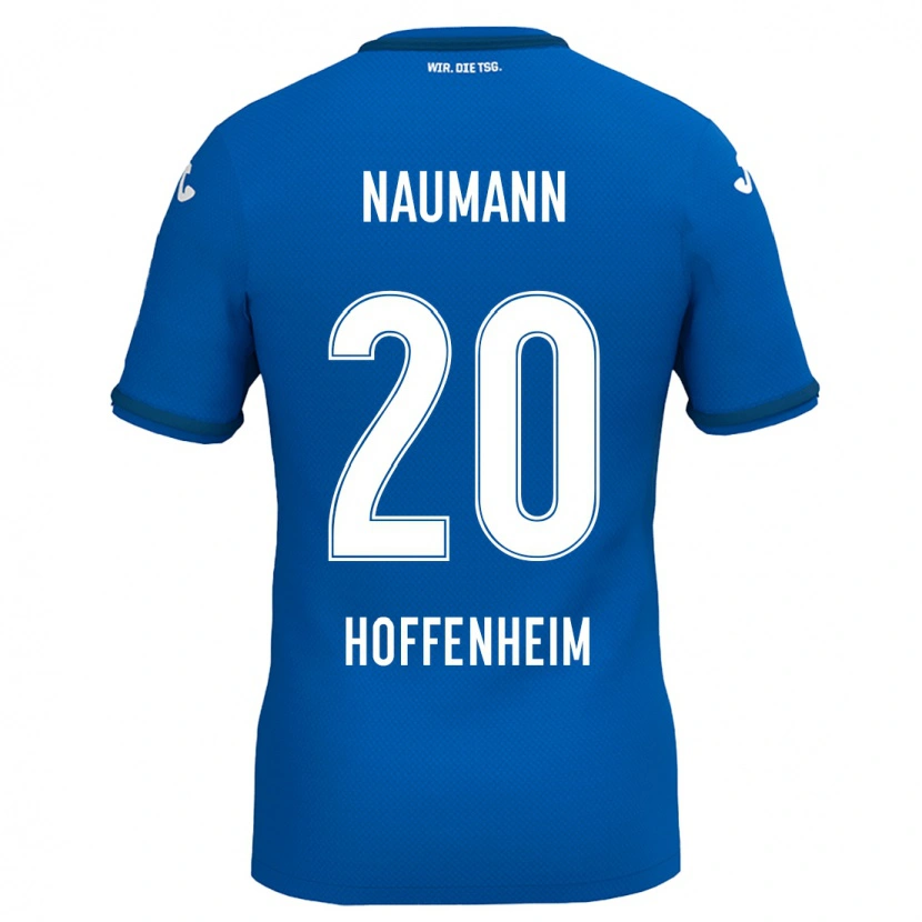 DanxenレディースMaxim Naumann#20ロイヤルブルーホームシャツ2024/25ジャージーユニフォーム