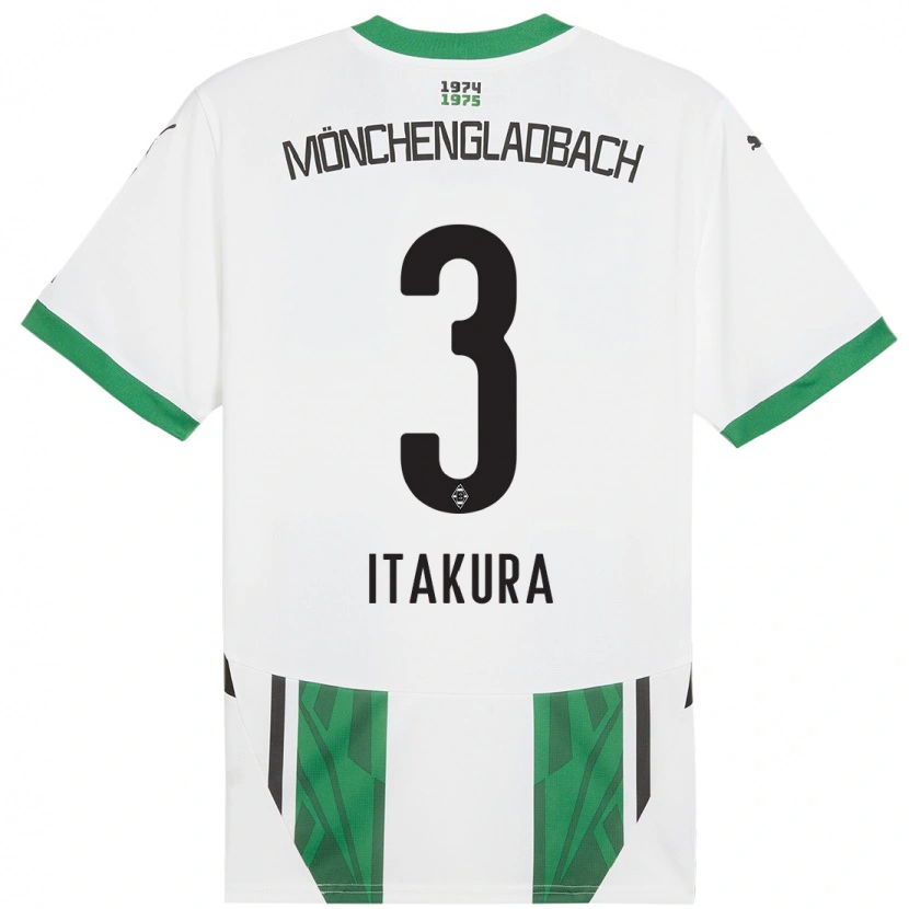 Danxenレディース板倉滉#3白緑ホームシャツ2024/25ジャージーユニフォーム