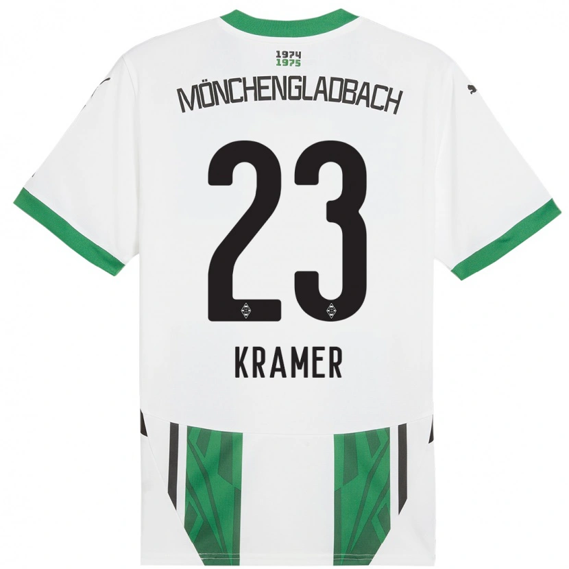 Danxenレディースクリストフ・クラマー#23白緑ホームシャツ2024/25ジャージーユニフォーム