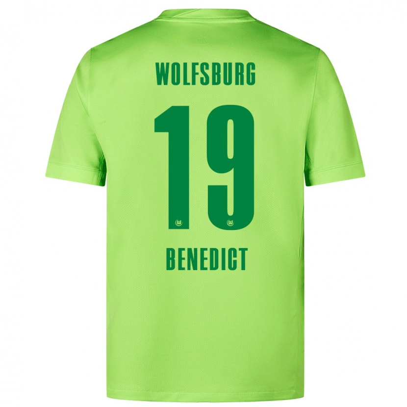 Danxenレディーストレバー・チデュベム・ベネディクト#19蛍光グリーンホームシャツ2024/25ジャージーユニフォーム