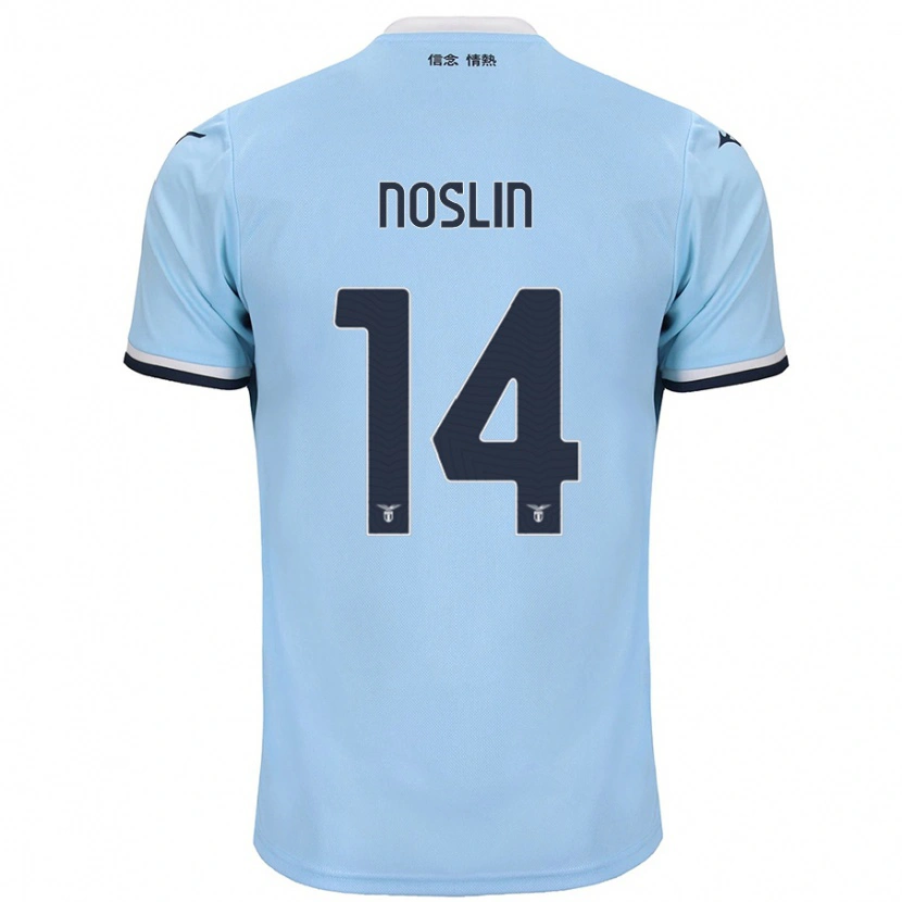 DanxenレディースTijjani Noslin#14青ホームシャツ2024/25ジャージーユニフォーム