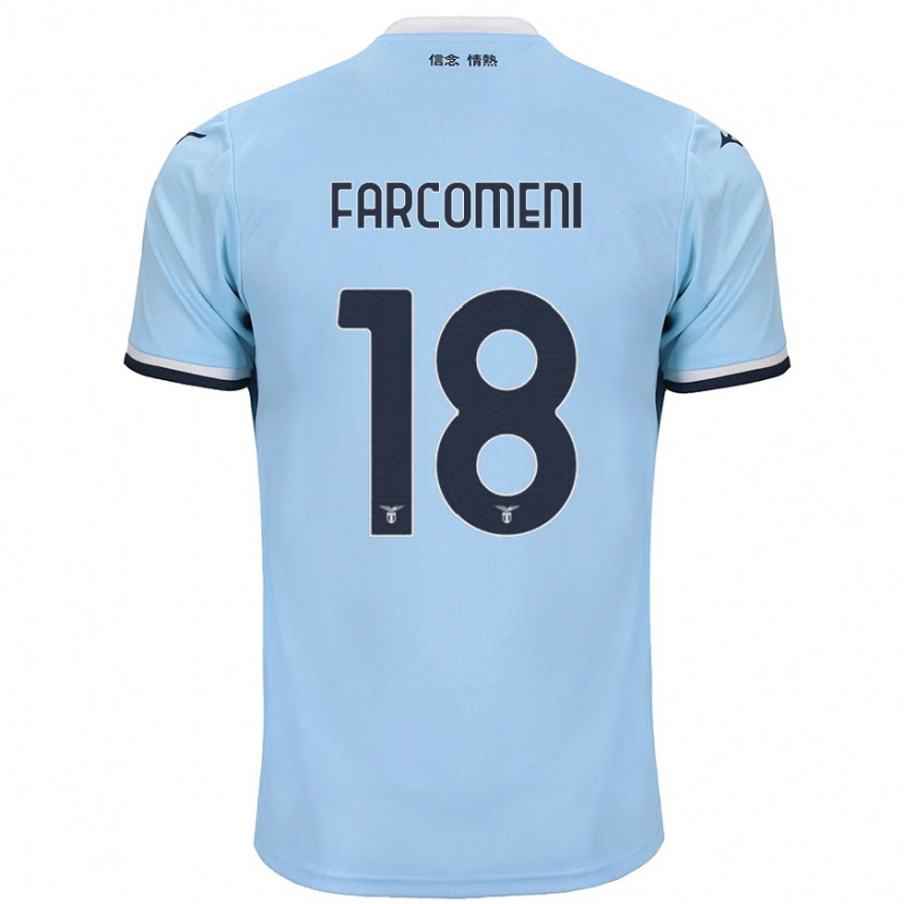 Danxenレディースヴァレリオ・ファルコメニ#18青ホームシャツ2024/25ジャージーユニフォーム