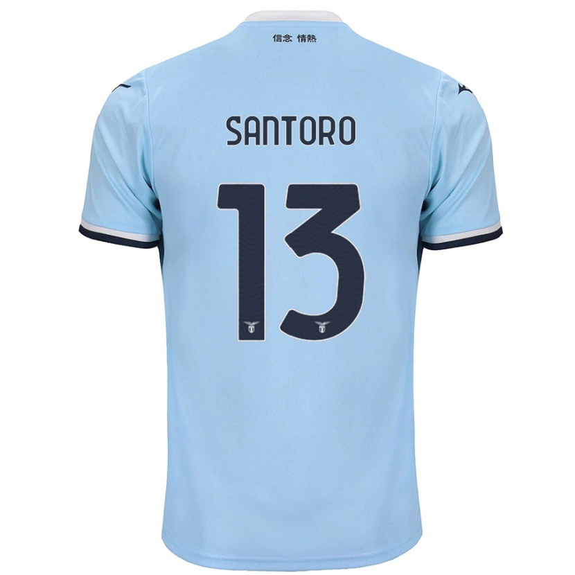 DanxenレディースMartina Santoro#13青ホームシャツ2024/25ジャージーユニフォーム