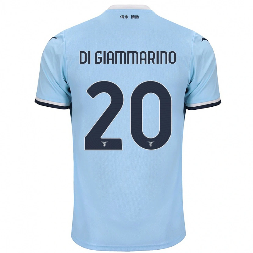 DanxenレディースVirginia Di Giammarino#20青ホームシャツ2024/25ジャージーユニフォーム