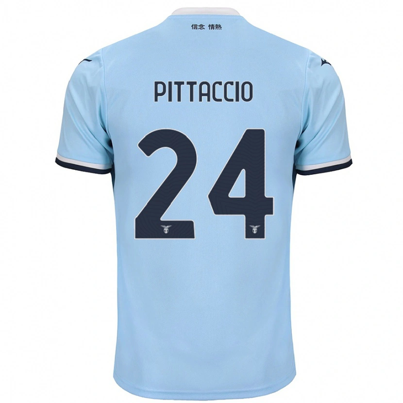 DanxenレディースFrancesca Pittaccio#24青ホームシャツ2024/25ジャージーユニフォーム