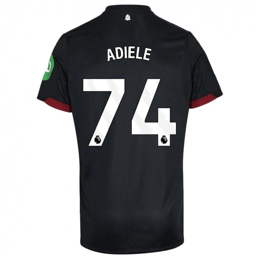 Danxenレディース待ってアディエル#74黒 白アウェイシャツ2024/25ジャージーユニフォーム