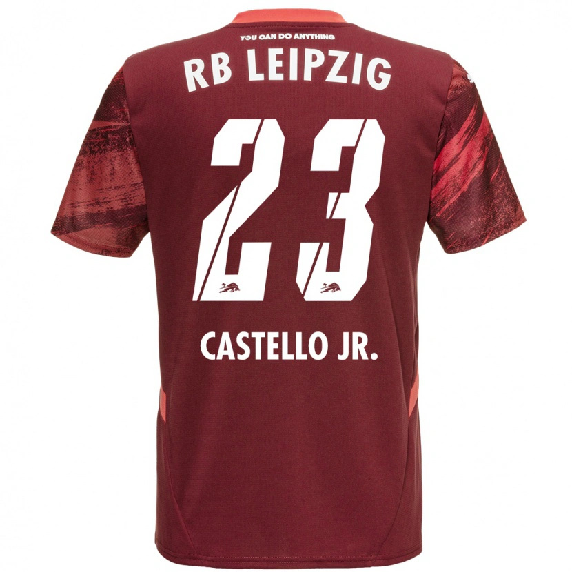 Danxenレディースカステッロ・ルークバ#23ブルゴーニュアウェイシャツ2024/25ジャージーユニフォーム