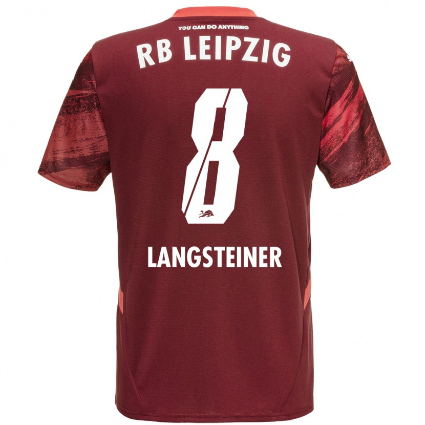 DanxenレディースToni Langsteiner#8ブルゴーニュアウェイシャツ2024/25ジャージーユニフォーム