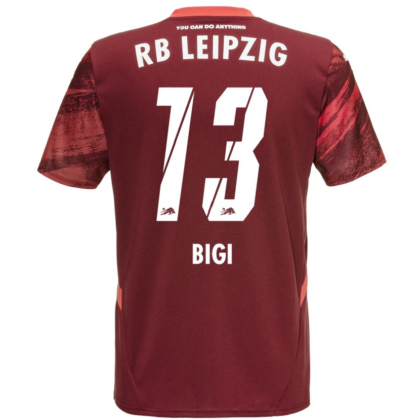 DanxenレディースSamim Bigi#13ブルゴーニュアウェイシャツ2024/25ジャージーユニフォーム