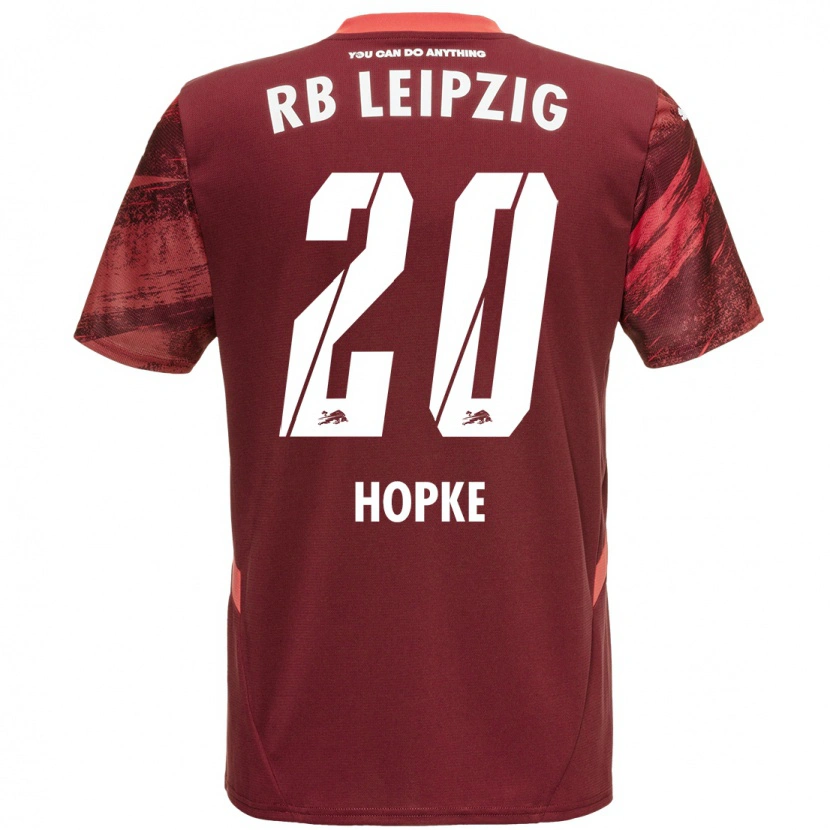 DanxenレディースHannes Hopke#20ブルゴーニュアウェイシャツ2024/25ジャージーユニフォーム