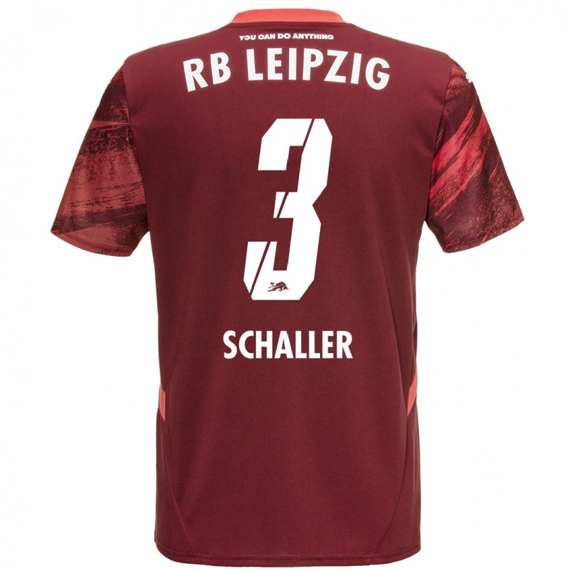 Danxenレディースジョセフィーン・シャラー#3ブルゴーニュアウェイシャツ2024/25ジャージーユニフォーム