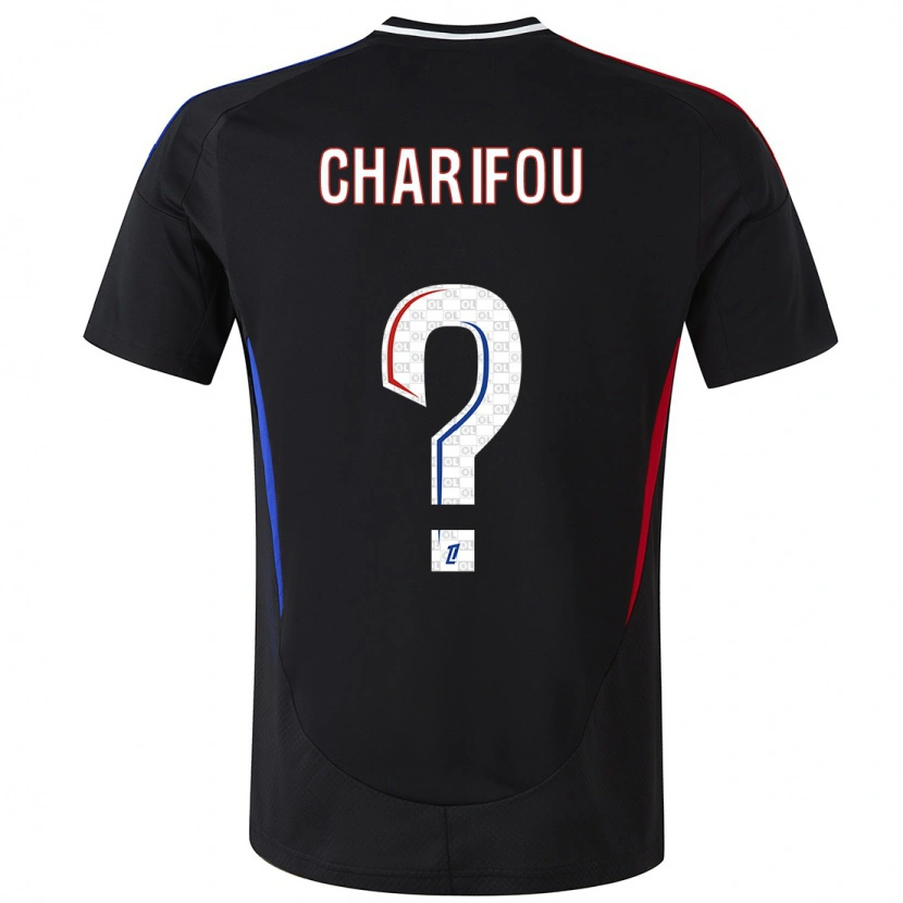 DanxenレディースImdad Charifou#0黒アウェイシャツ2024/25ジャージーユニフォーム