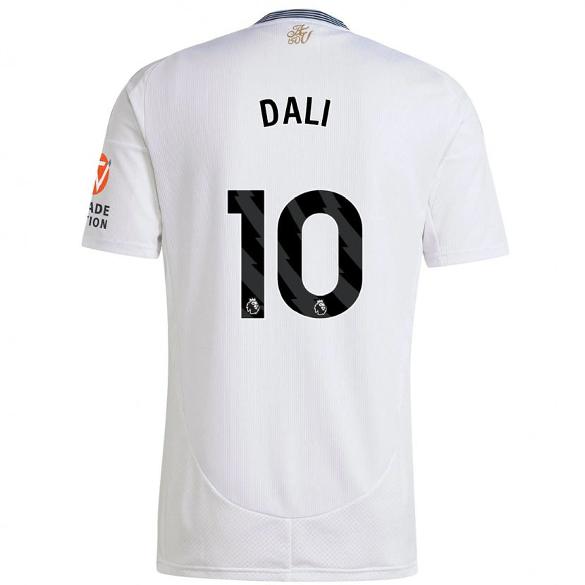 Danxenレディースケンザ・ダリ#10白アウェイシャツ2024/25ジャージーユニフォーム