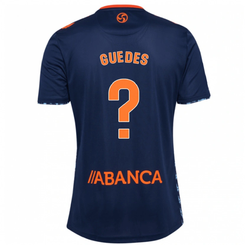 DanxenレディースJohan Guedes#0ネイビーブルーアウェイシャツ2024/25ジャージーユニフォーム