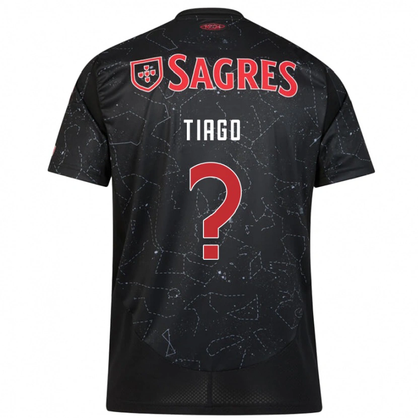 DanxenレディースTiago Ferreira#0黒 赤アウェイシャツ2024/25ジャージーユニフォーム