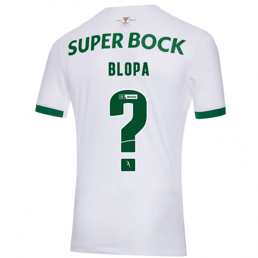 DanxenレディースSalvador Blopa#0白緑アウェイシャツ2024/25ジャージーユニフォーム