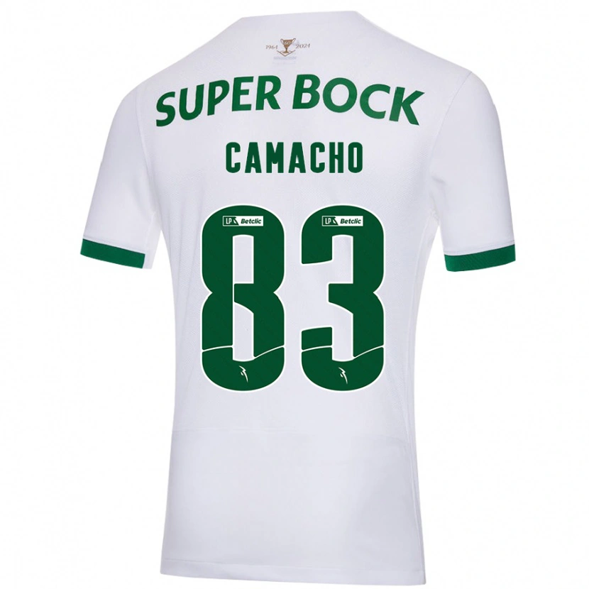 Danxenレディースラファエル・カマーショ#83白緑アウェイシャツ2024/25ジャージーユニフォーム