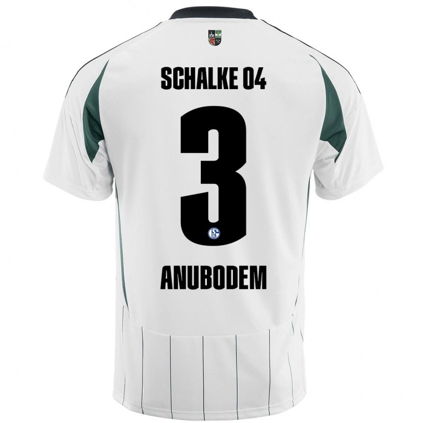 DanxenレディースNgufor Anubodem#3白緑アウェイシャツ2024/25ジャージーユニフォーム