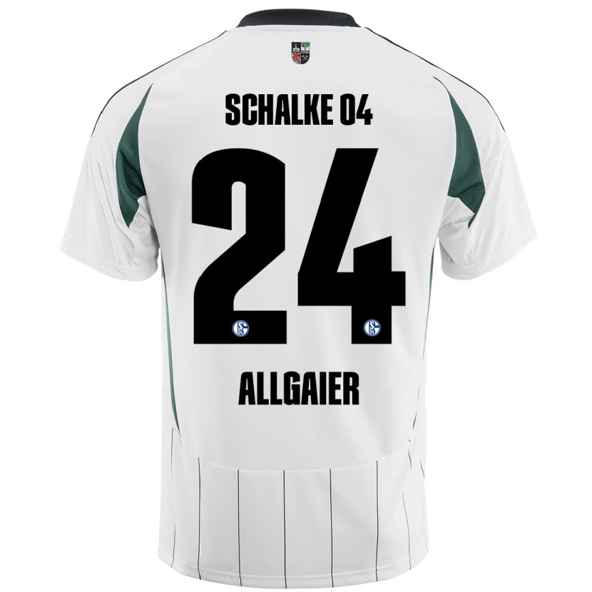 Danxenレディースフェリックス・アルガイエル#24白緑アウェイシャツ2024/25ジャージーユニフォーム