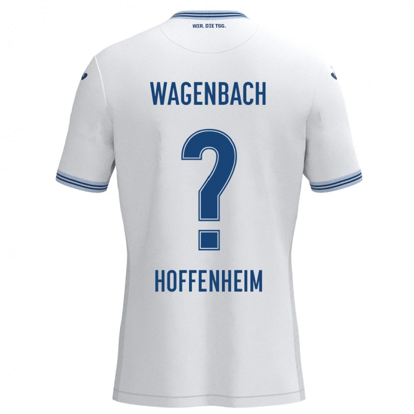 DanxenレディースLion Wagenbach#0ホワイト ブルーアウェイシャツ2024/25ジャージーユニフォーム