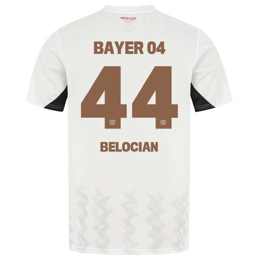 Danxenレディースジャニュエル・ベロシアン#44白 黒アウェイシャツ2024/25ジャージーユニフォーム