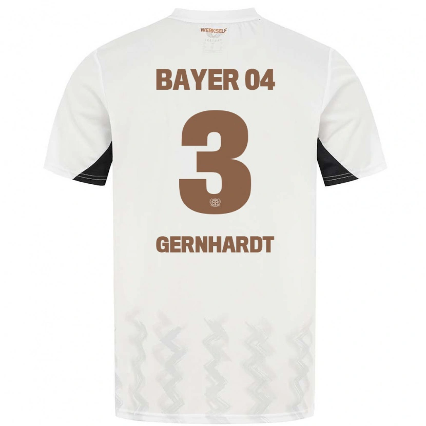 DanxenレディースNils Gernhardt#3白 黒アウェイシャツ2024/25ジャージーユニフォーム
